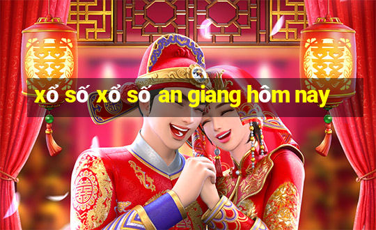 xổ số xổ số an giang hôm nay