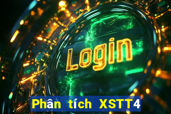 Phân tích XSTT4 Thứ 5