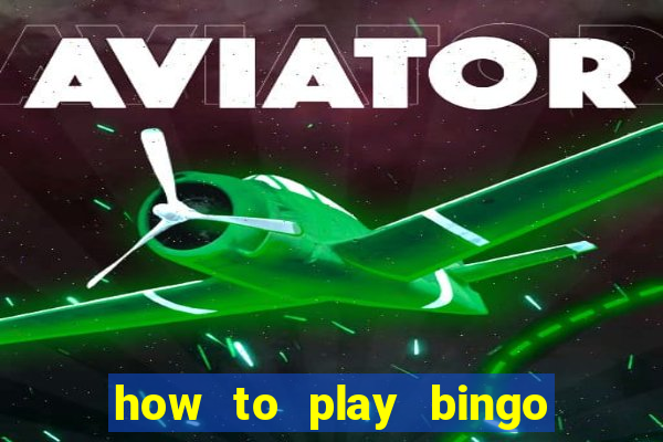 how to play bingo in a casino