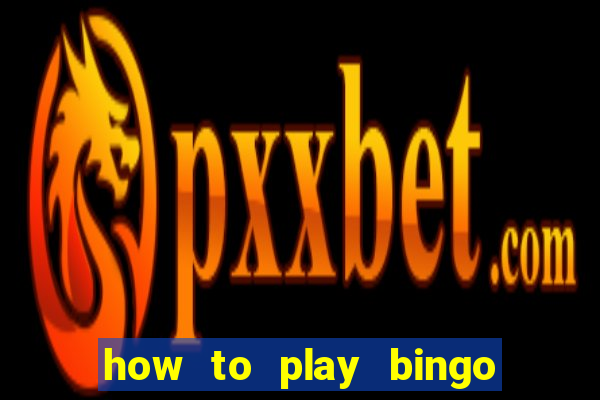 how to play bingo in a casino