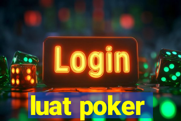 luat poker