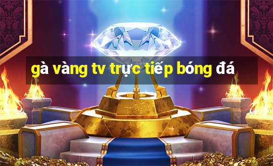 gà vàng tv trực tiếp bóng đá