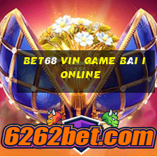 Bet68 Vin Game Bài Ionline