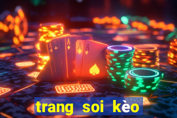 trang soi kèo bóng đá