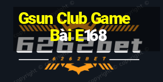 Gsun Club Game Bài E168