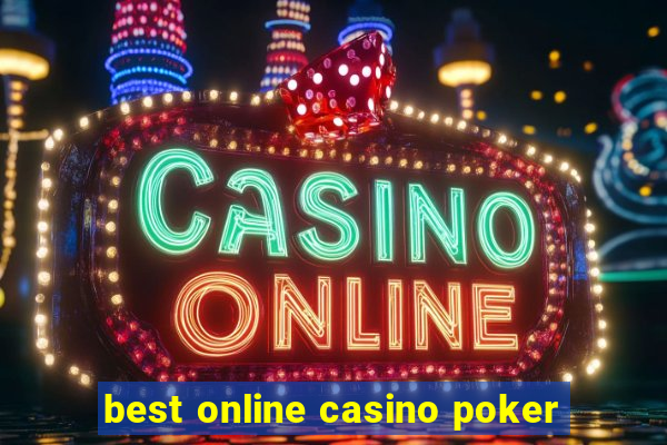 best online casino poker