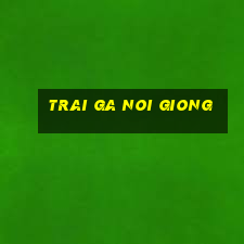 trai ga noi giong