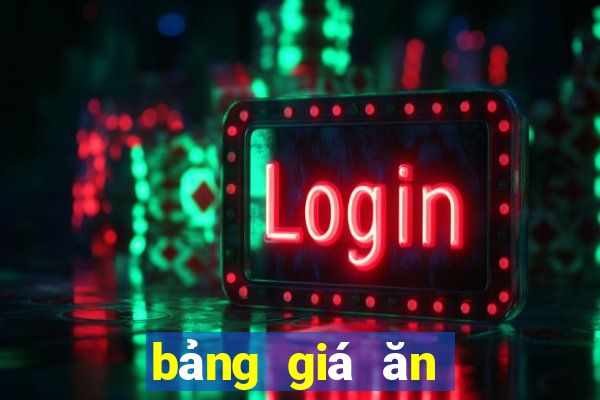 bảng giá ăn tiền cược tỷ số