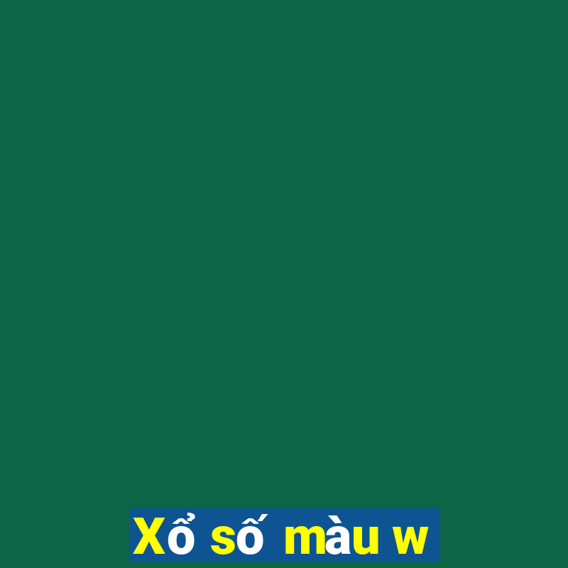 Xổ số màu w