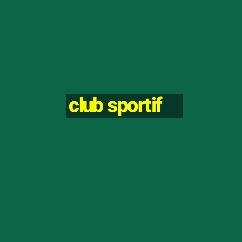 club sportif