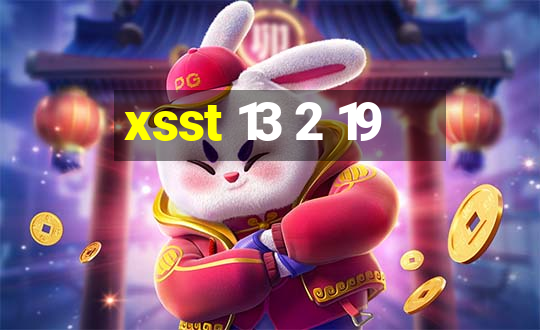 xsst 13 2 19