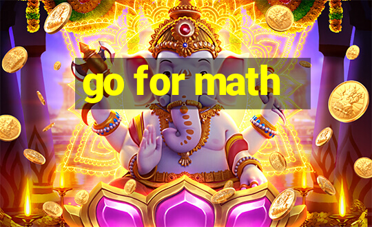 go for math