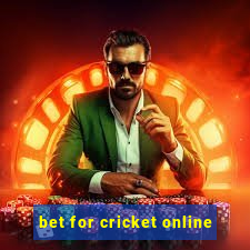 bet for cricket online