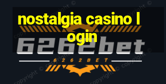 nostalgia casino login