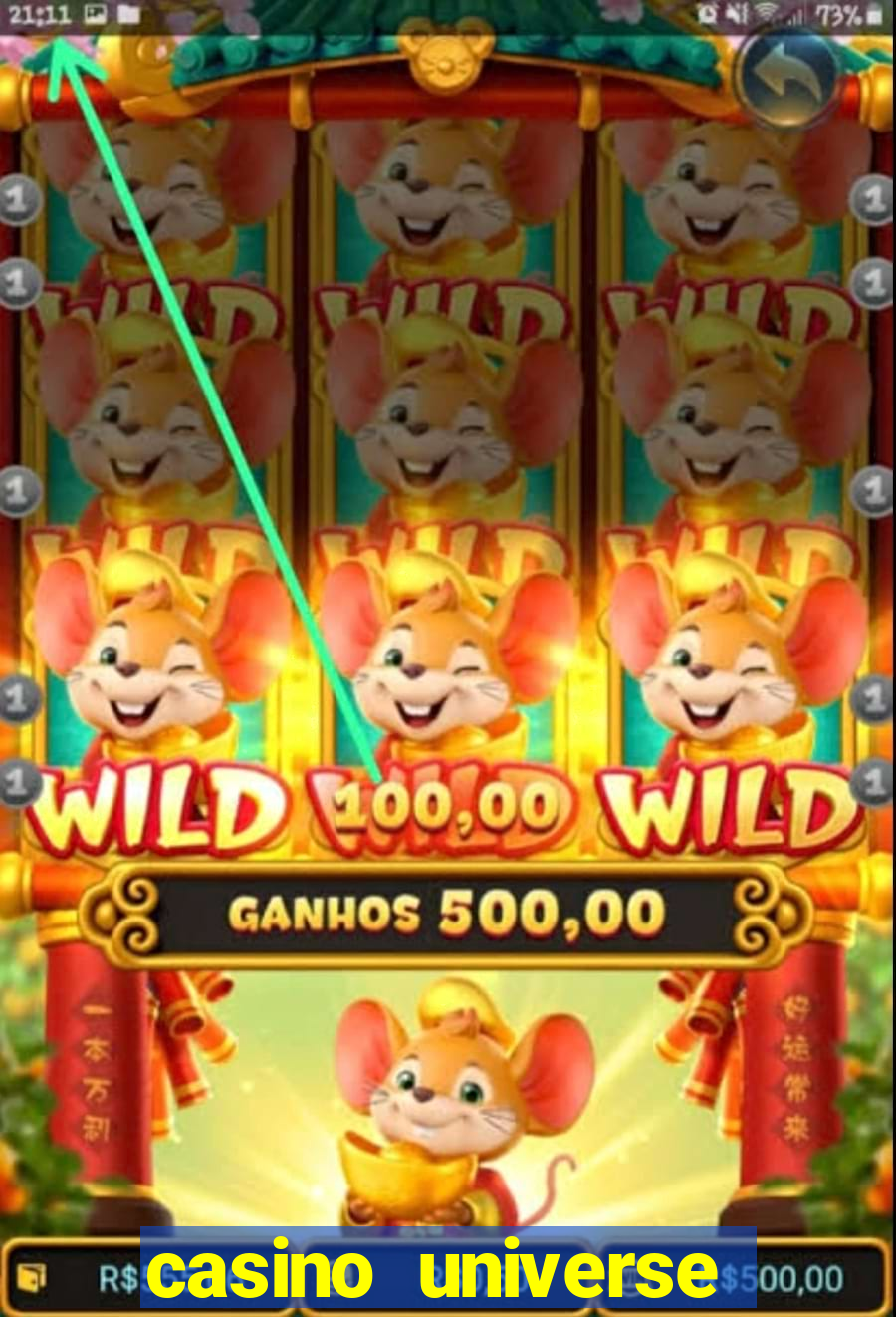 casino universe welcome bonus