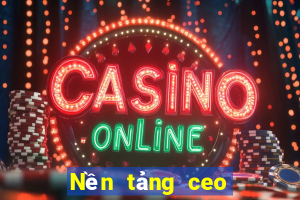 Nền tảng ceo trực tuyến