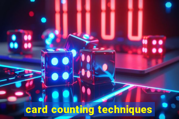 card counting techniques