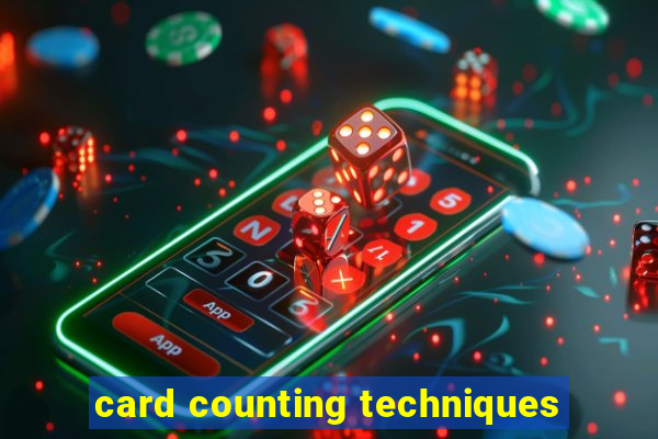 card counting techniques