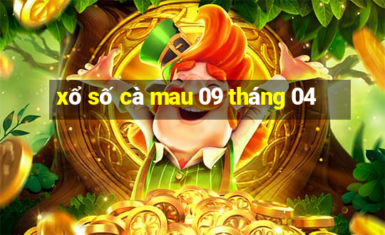 xổ số cà mau 09 tháng 04