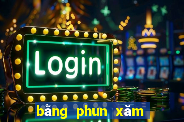 bằng phun xăm thẩm mỹ