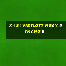 xổ số vietlott ngày 9 tháng 9