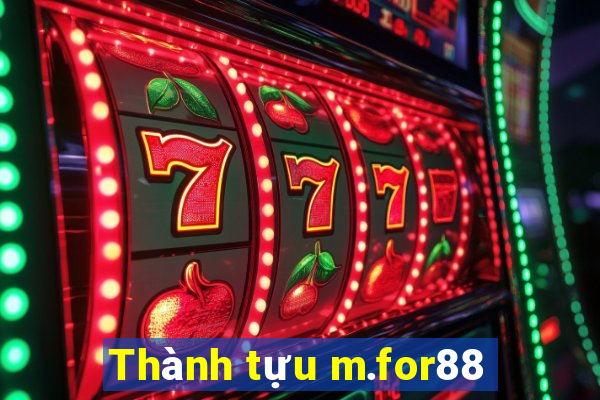 Thành tựu m.for88