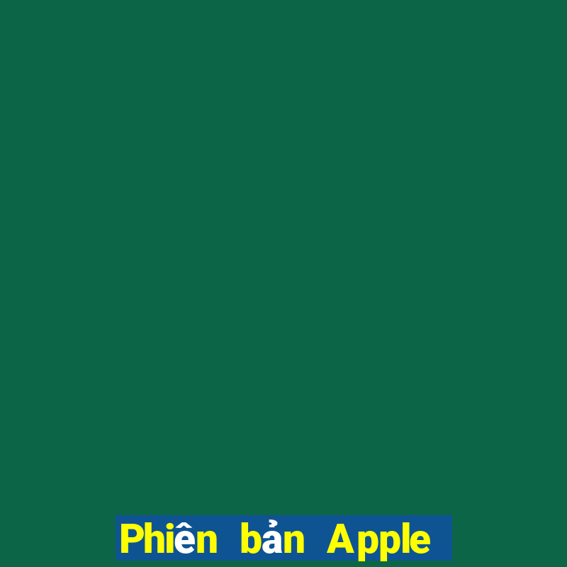 Phiên bản Apple đóng băng