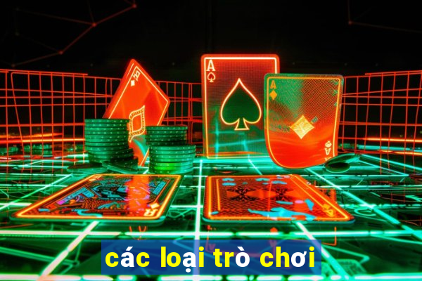 các loại trò chơi