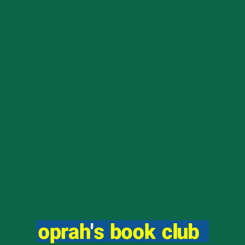 oprah's book club