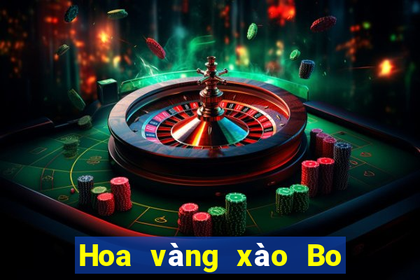 Hoa vàng xào Bo Bo 2021