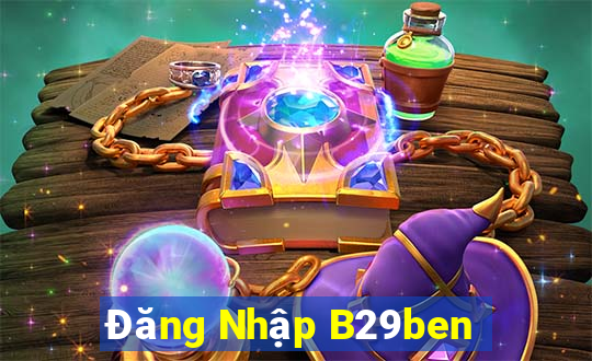 Đăng Nhập B29ben