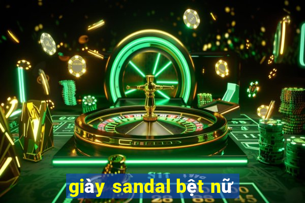 giày sandal bệt nữ