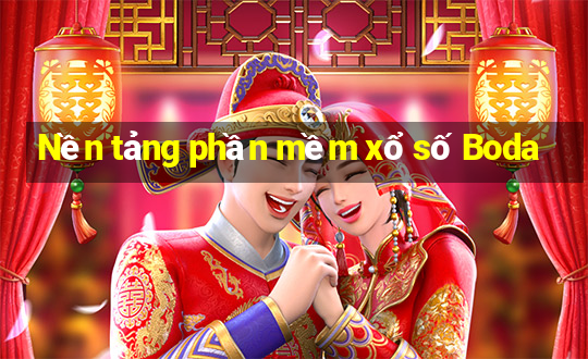 Nền tảng phần mềm xổ số Boda