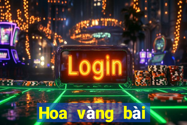 Hoa vàng bài địa chủ