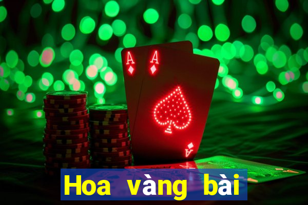 Hoa vàng bài địa chủ