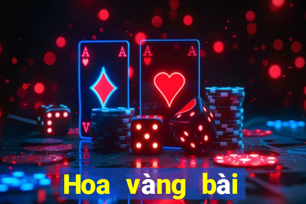 Hoa vàng bài địa chủ