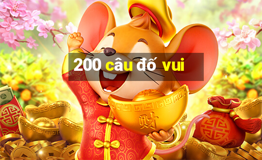 200 câu đố vui