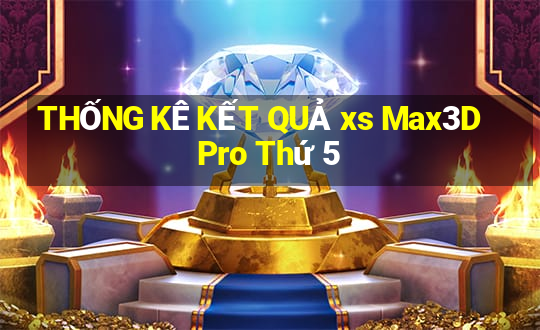 THỐNG KÊ KẾT QUẢ xs Max3D Pro Thứ 5