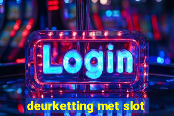 deurketting met slot