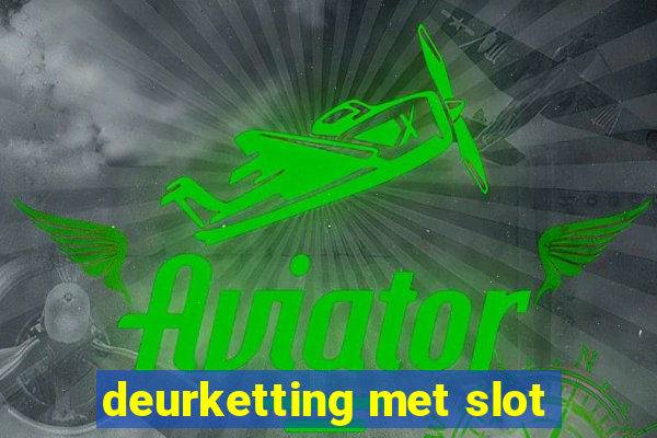 deurketting met slot