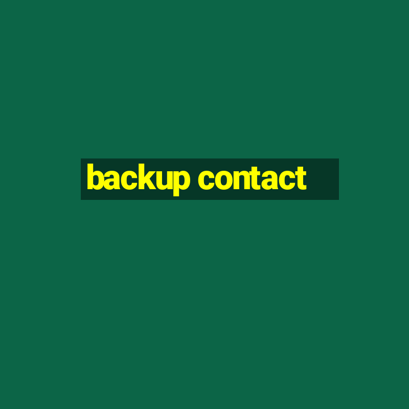 backup contact