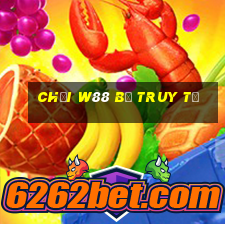 chơi w88 bị truy tố