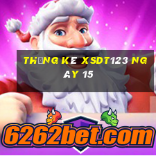 Thống kê XSDT123 ngày 15