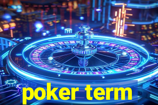 poker term