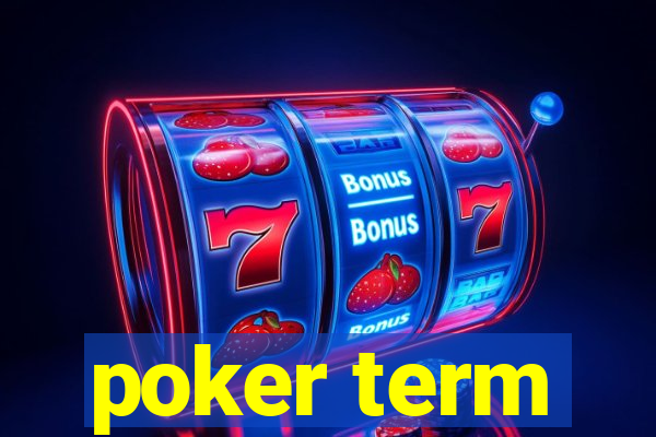 poker term