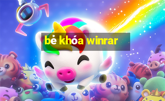 bẻ khóa winrar