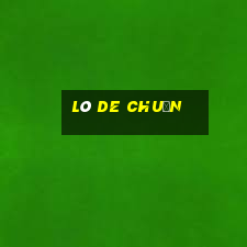 lô de chuẩn