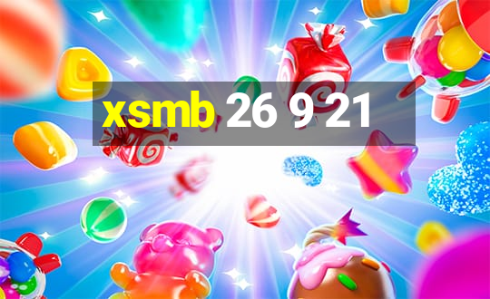 xsmb 26 9 21