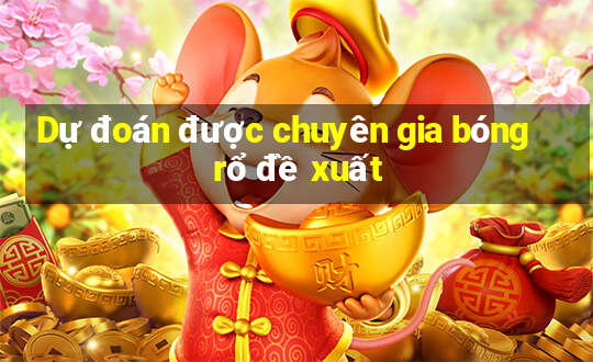 Dự đoán được chuyên gia bóng rổ đề xuất