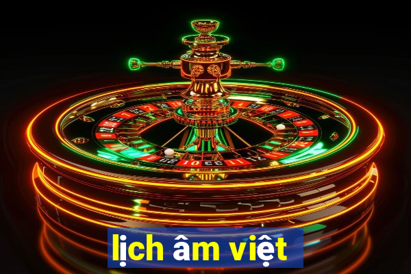 lịch âm việt